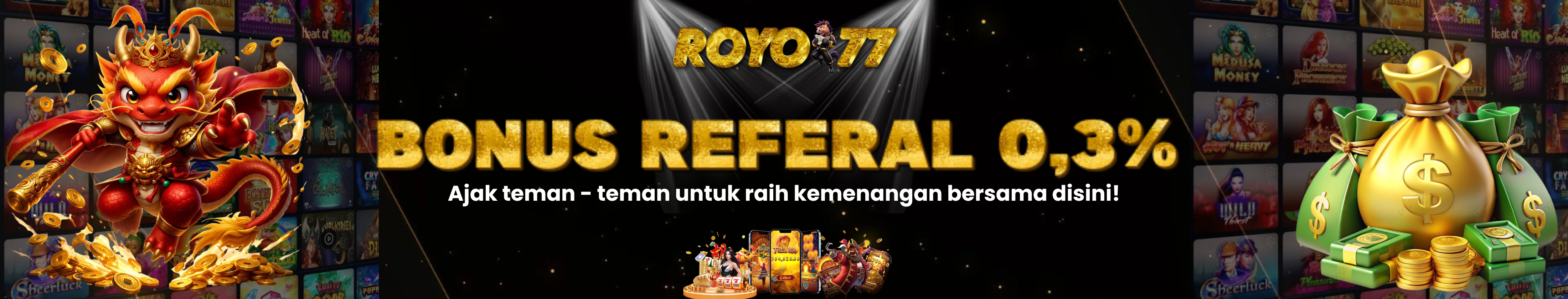 BONUS REFERAL 0,3%